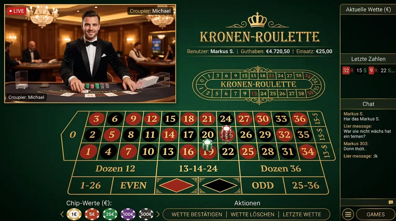 Live Casino im Winnerz